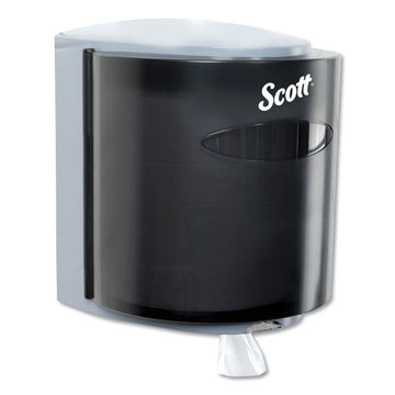 Scott® Roll Control Center Pull Towel Dispenser, 10.3 X 9.3 X 11.9, Smoke-gray freeshipping - TVN Wholesale